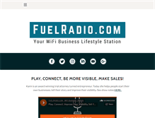 Tablet Screenshot of fuelradio.com